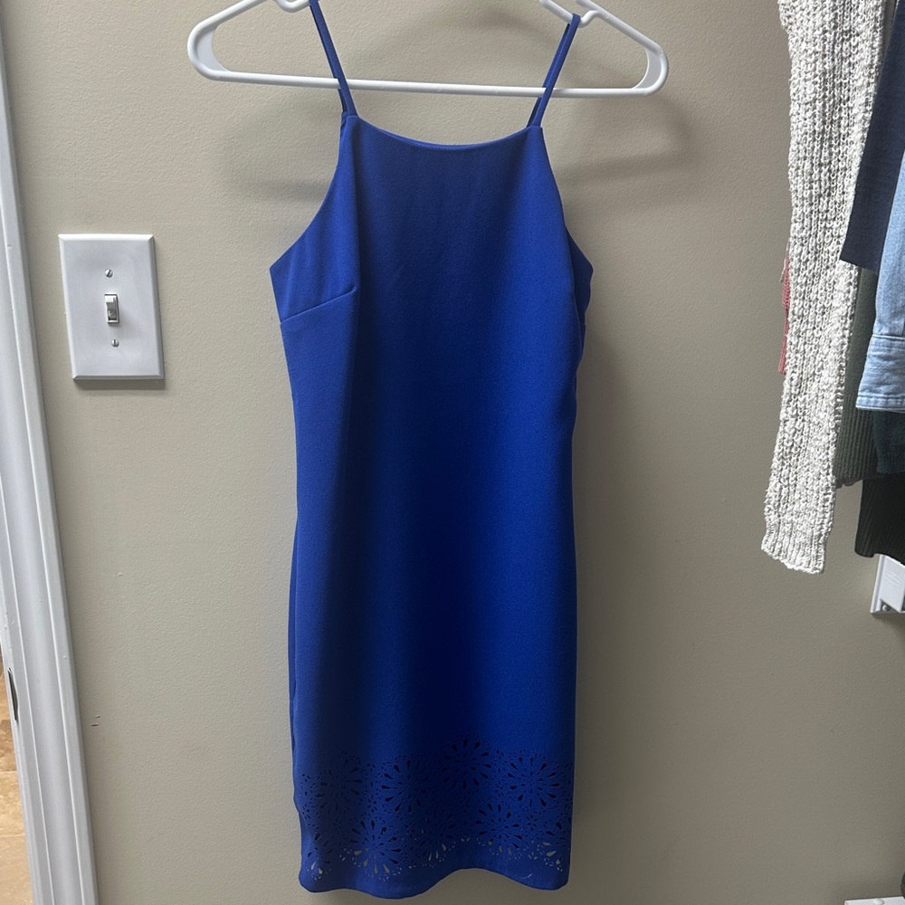 Banana Republic Royal Blue Mini Dress